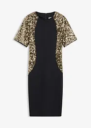 Minikleid mit Pailletten, bonprix