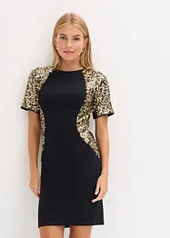Minikleid mit Pailletten, bonprix