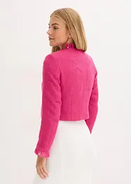 Cropped Bouclé-Blazer, bonprix