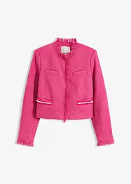 Cropped Bouclé-Blazer, bonprix
