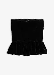 Hosenrock aus softem Samt, bonprix