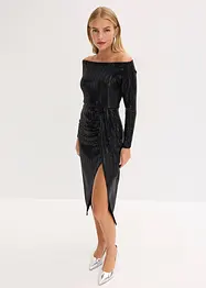 Midikleid mit Pailletten, bonprix
