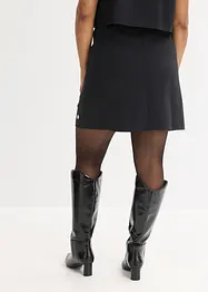 Mini-jupe en coton mélangé, bonprix