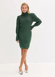 Strickkleid mit Pailletten, bonprix