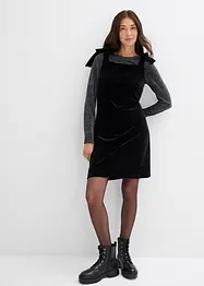 Minikleid aus softem Samt, bonprix