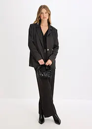 Oversize-Blazer aus Satin, bonprix