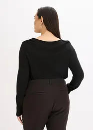 Body en viscose mélangée au tombé fluide, bonprix