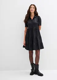 Minikleid aus glänzendem Material, bonprix