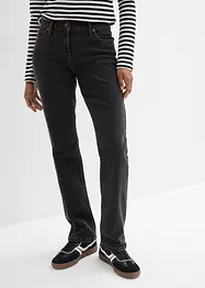 Straight Jeans Mid Waist, Stretch, bonprix