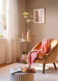 Rideau aspect lin avec polyester recyclé (1 pce), bonprix