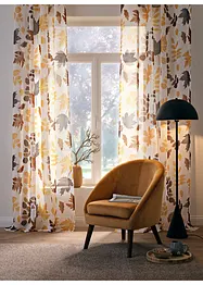 Voilage avec polyester recyclé (1 pce), bonprix