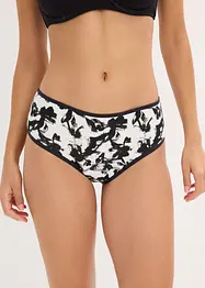 Lot de 3 shorties menstruels en microfibre, flux modéré, bonprix