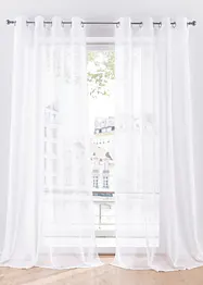 Voilage texturé avec polyester recyclé (1 pce.), bonprix