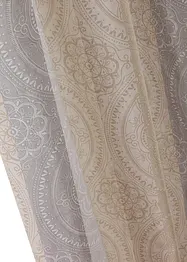 Vorhang mit Streifen mit recyceltem Polyester (1er Pack), bonprix