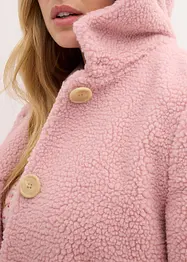 Teddymantel mit Kapuze und Taschen, bonprix