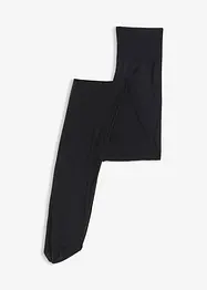 Collant 30den avec polyamide recyclé à taille élastiquée rehaussé d'une bande de cœur à l'arrière, bonprix