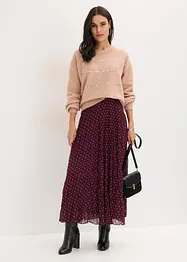 Chiffon-Rock in Crash-Optik, bonprix