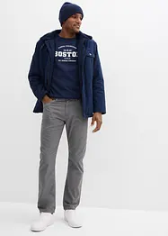 Pantalon regular en twill, droit, 100% coton, bonprix