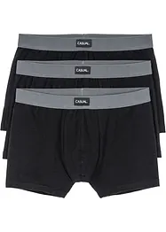 Boxershorts eng mit Baumwolle (3er Pack), bonprix