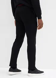 Pantalon de jogging 100% coton avec détails sportifs, bonprix