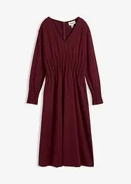 Robe confortable avec plis décoratifs, bonprix