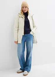 Longue parka en softshell extensible et déperlant, bonprix