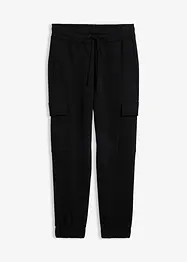 Pantalon de jogging avec poches cargo, loose, bonprix