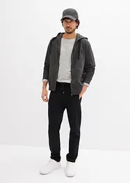 Jogginghose mit praktischen Reißverschlusstaschen aus Bio-Baumwolle, bonprix