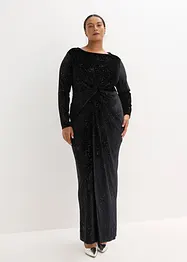 Abendkleid mit Glitzer, bonprix
