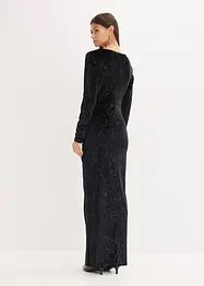 Abendkleid mit Glitzer, bonprix