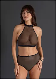 Bralette dos nu et string taille haute (ens. 2 pces), bonprix