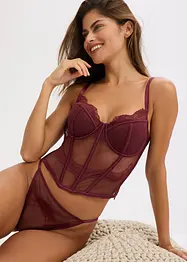 Tanga String mit edler Spitze, bonprix