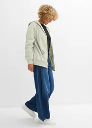 Sweat zippé à capuche, bonprix