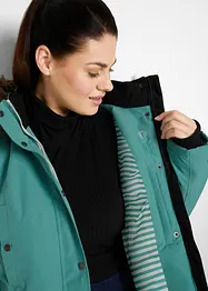 Parka outdoor imperméable avec capuche, bonprix