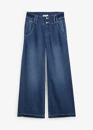 Wide-Leg-Jeans Mid Waist, Super Soft, bonprix