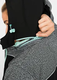 wasserabweisende Softshelljacke mit reflektierenden Details, bonprix