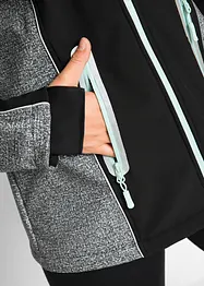 wasserabweisende Softshelljacke mit reflektierenden Details, bonprix