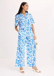 Kurzarmbluse aus softem Viskose-Mix, bonprix