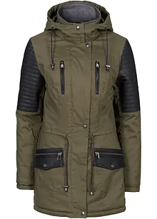 Parka à empiècements contrastants, bonprix