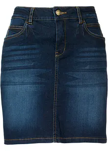 Jupe en jean extensible, bonprix