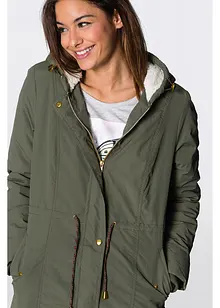 Parka mit Teddy-Futter, bonprix