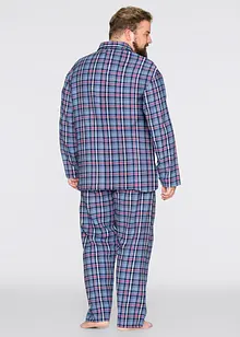 Pyjama en flanelle avec boutons et manches longues, bonprix