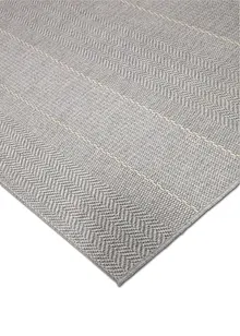 Tapis de passage intérieur et extérieur à rayures discrètes, bonprix