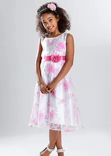 Festliches Mädchen Kleid mit Organza, bonprix