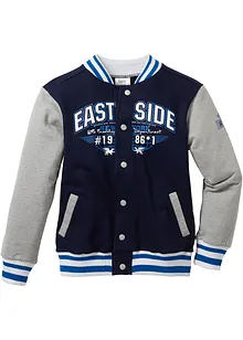 Jungen College Sweatjacke aus Bio-Baumwolle, bonprix