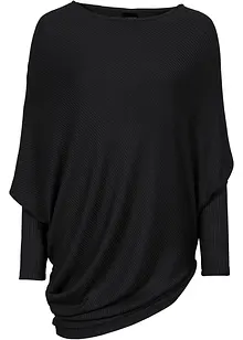 Asymmetrischer Oversize-Pullover, bonprix