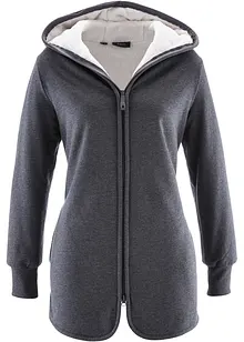 Sweatjacke mit Fleece, bonprix