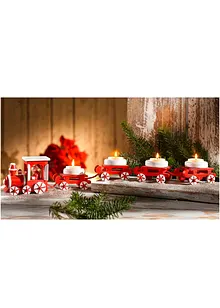 Teelichthalter in Weihnachtszug-Design (5-tlg.Set), bonprix