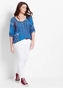 Blouse manches longues effet froissé, bonprix