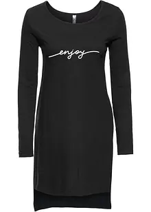 Longshirt mit Schlitzen, bonprix